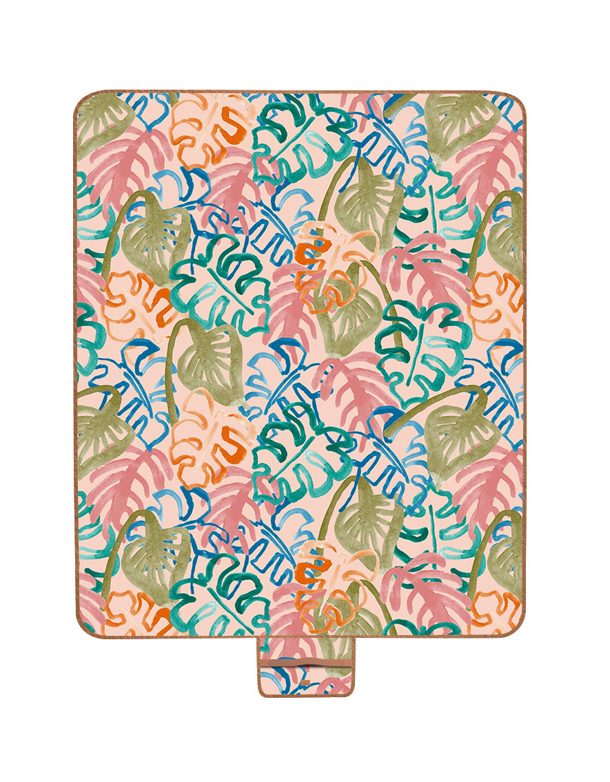 Wild Monstera Picnic Rug