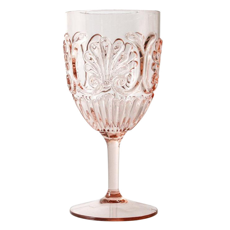 Pavillion Acrylic Wine Glass - Blush