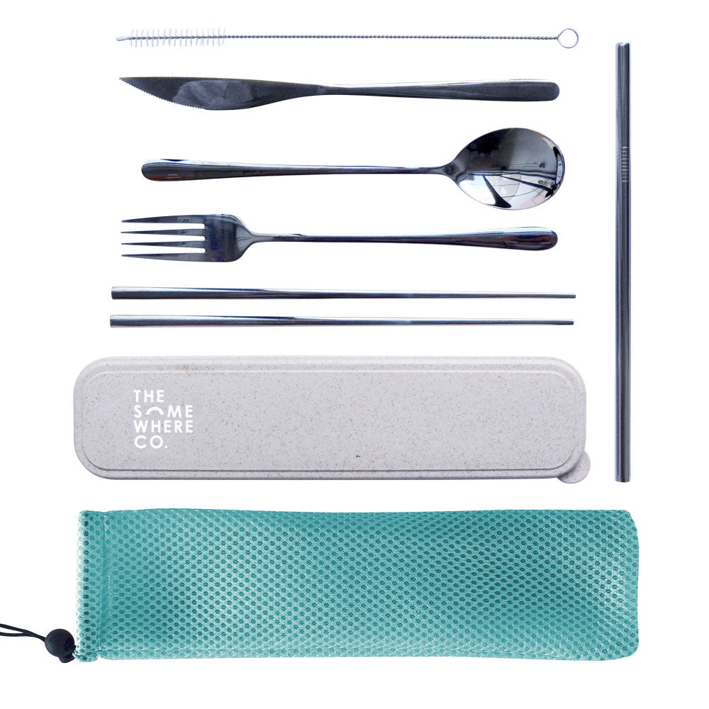 Take Me Away Cutlery Kit - Silver